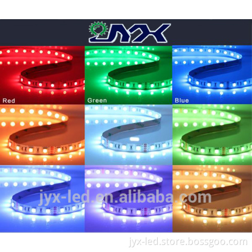 CE ROHS FCC with 24/44 Keys LED Controller and Driver led strip light 5M SMD5050 RGB IP20 Complete Set
